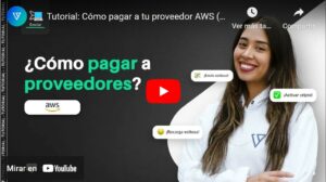 Paga a proveedores con tu Vita Wallet: Amazon Web Services