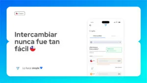 Cambia tus pesos chilenos por cripto en tres simples pasos