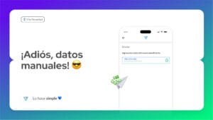 Envíos hacia Argentina: Autocompletado de datos con CBU
